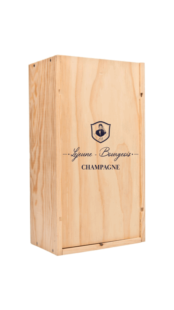 Coffret Champagne Lejeune Bourgeois en bois – 6 bouteilles – Oracle & Ladouce